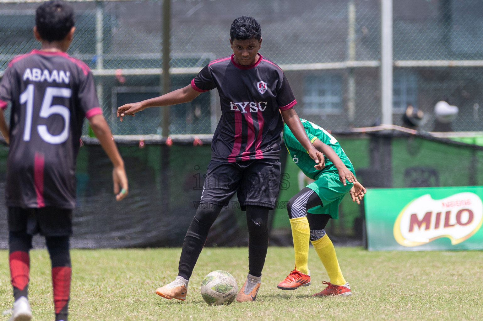 Day 3 of MILO Academy Championship 2024 - U12 was held at Henveiru Grounds in Male', Maldives on Thursday, 7th July 2024. Photos: Shuu Abdul Sattar / images.mv