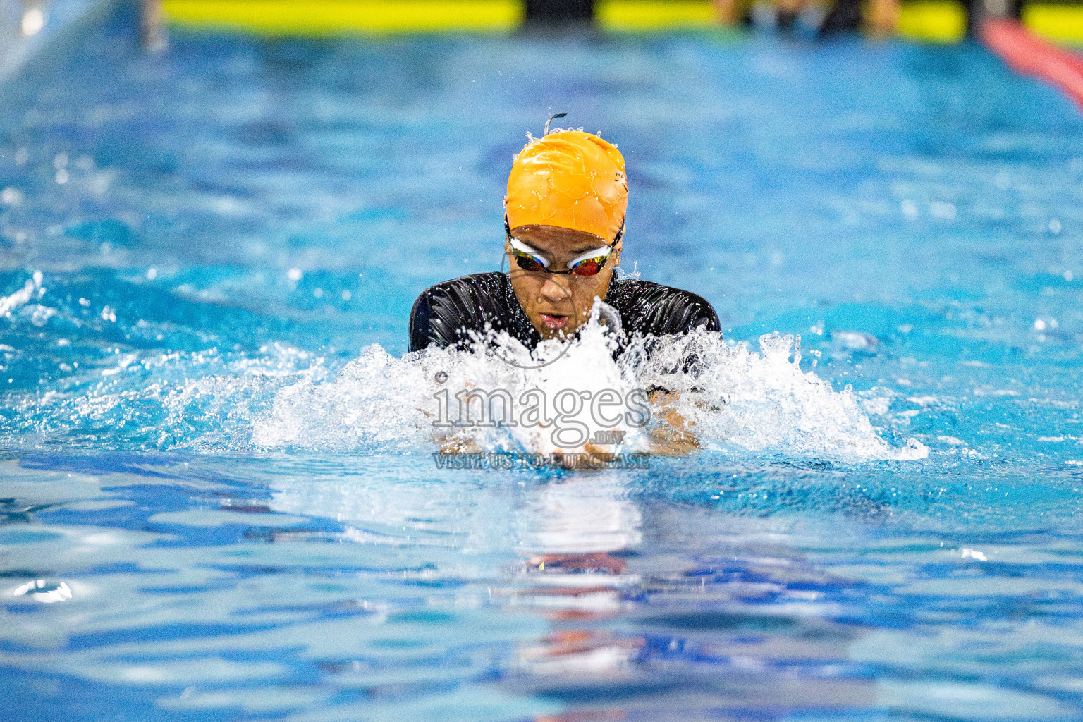 Day 5 of National Swimming Competition 2024 held in Hulhumale', Maldives on Tuesday, 17th December 2024. Photos: Hassan Simah / images.mv