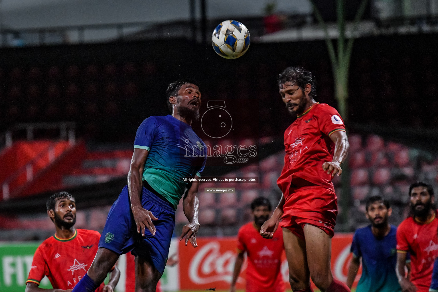 Super United Sports vs Da Grande in Dhivehi Premier League Qualification 22 on 30th Aug 2022, held in National Football Stadium, Male', Maldives Photos: Nausham Waheed / Images.mv