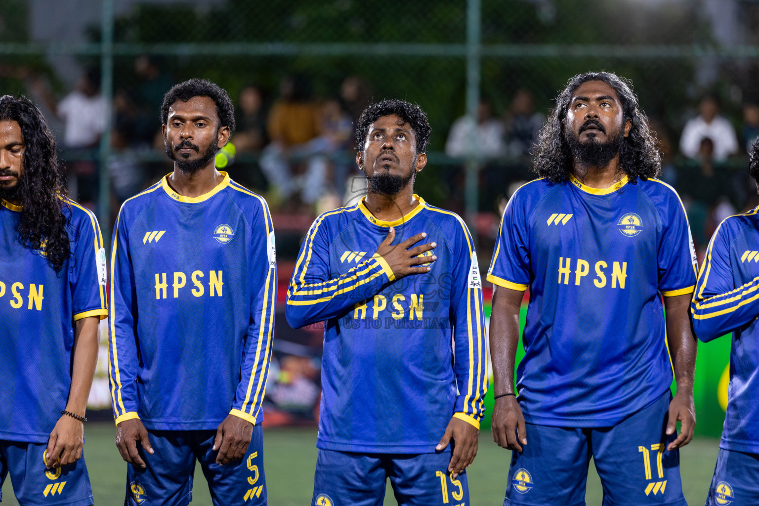 CLUB 220 vs HPSN in the Quarter Finals of Club Maldives Classic 2024 held in Rehendi Futsal Ground, Hulhumale', Maldives on Tuesday, 17th September 2024. 
Photos: Hassan Simah / images.mv