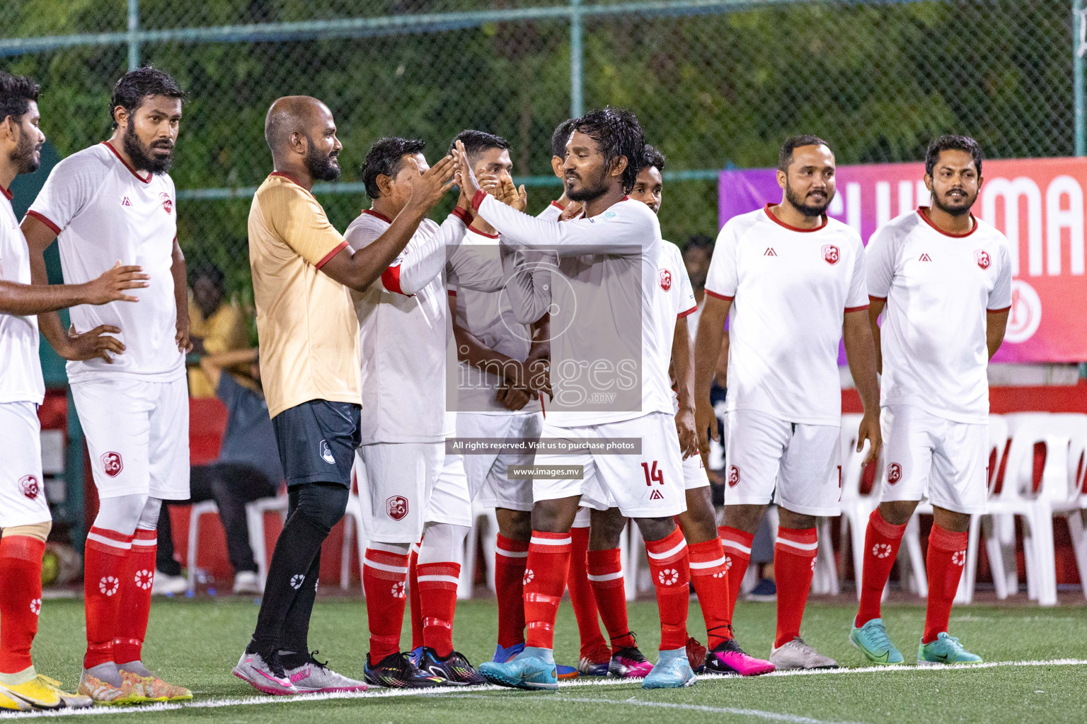 Khaarijee vs Club 220 in Semi Final of Club Maldives Cup 2023 Classic held in Hulhumale, Maldives, on Tuesday, 15th August 2023 Photos: Nausham Waheed, Ismail Thoriq / images.mv