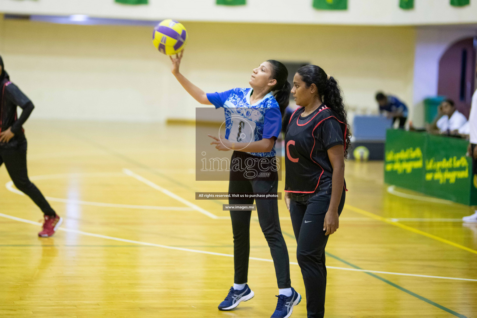 Milo National Netball Tournament 29th November 2021 at Social Center Indoor Court, Male, Maldives. Photos: Maanish/ Images Mv