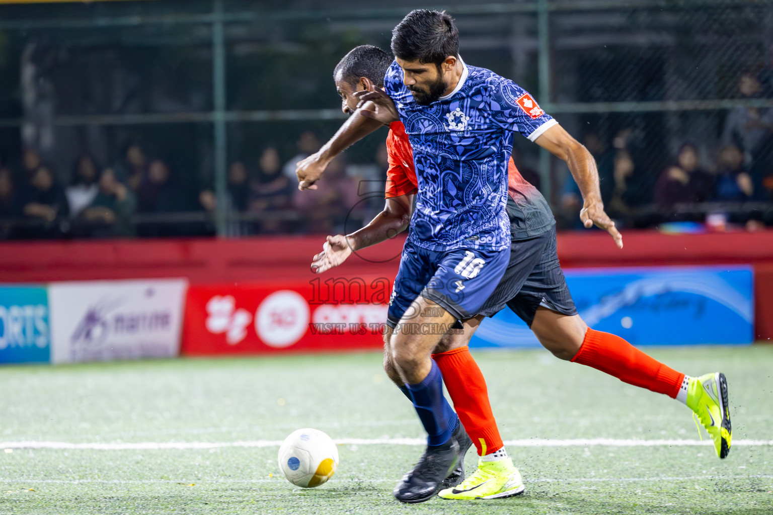 L Gan vs L Mundoo in Atoll Round Final on Day 22 of Golden Futsal Challenge 2025 was held on Sunday , 26th January 2025, in Hulhumale', Maldives.
Photos: Ismail Thoriq / images.mv