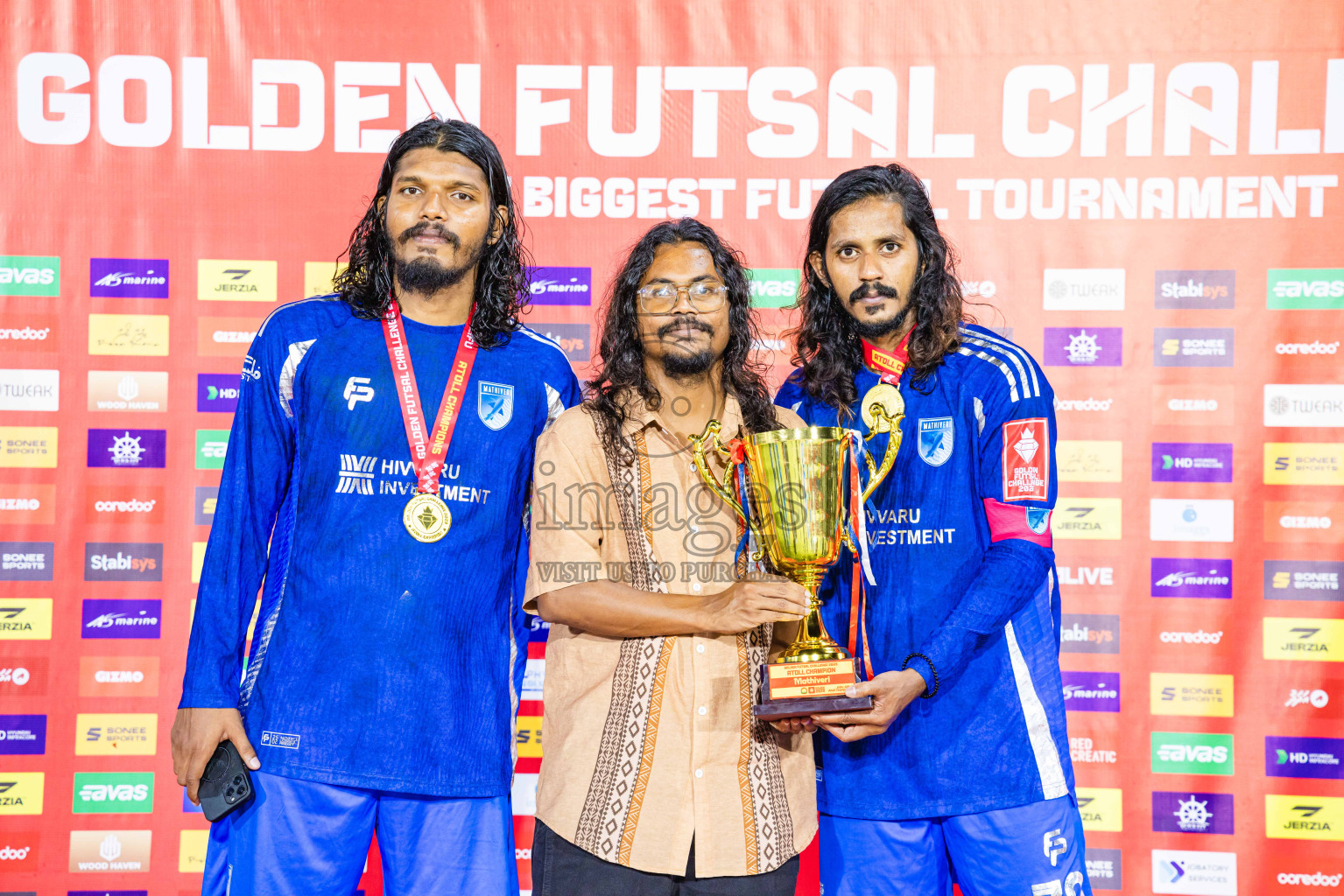 AA. Mathiveri VS AA. Thoddoo in Atoll Round Final on Day 20 of Golden Futsal Challenge 2025 was held on Thursday, 23rd January 2025, in Hulhumale', Maldives. Photos: Abdulla Abeed / images.mv