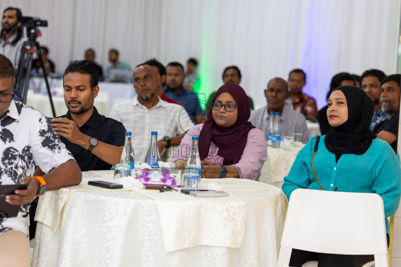 Draw Ceremony of MILO Academy Championship 2025 (U-12) was held at Manhattan Business Hotel in Male', Maldives on Monday, 28th April 2025. 
Photos: Ismail Thoriq / images.mv