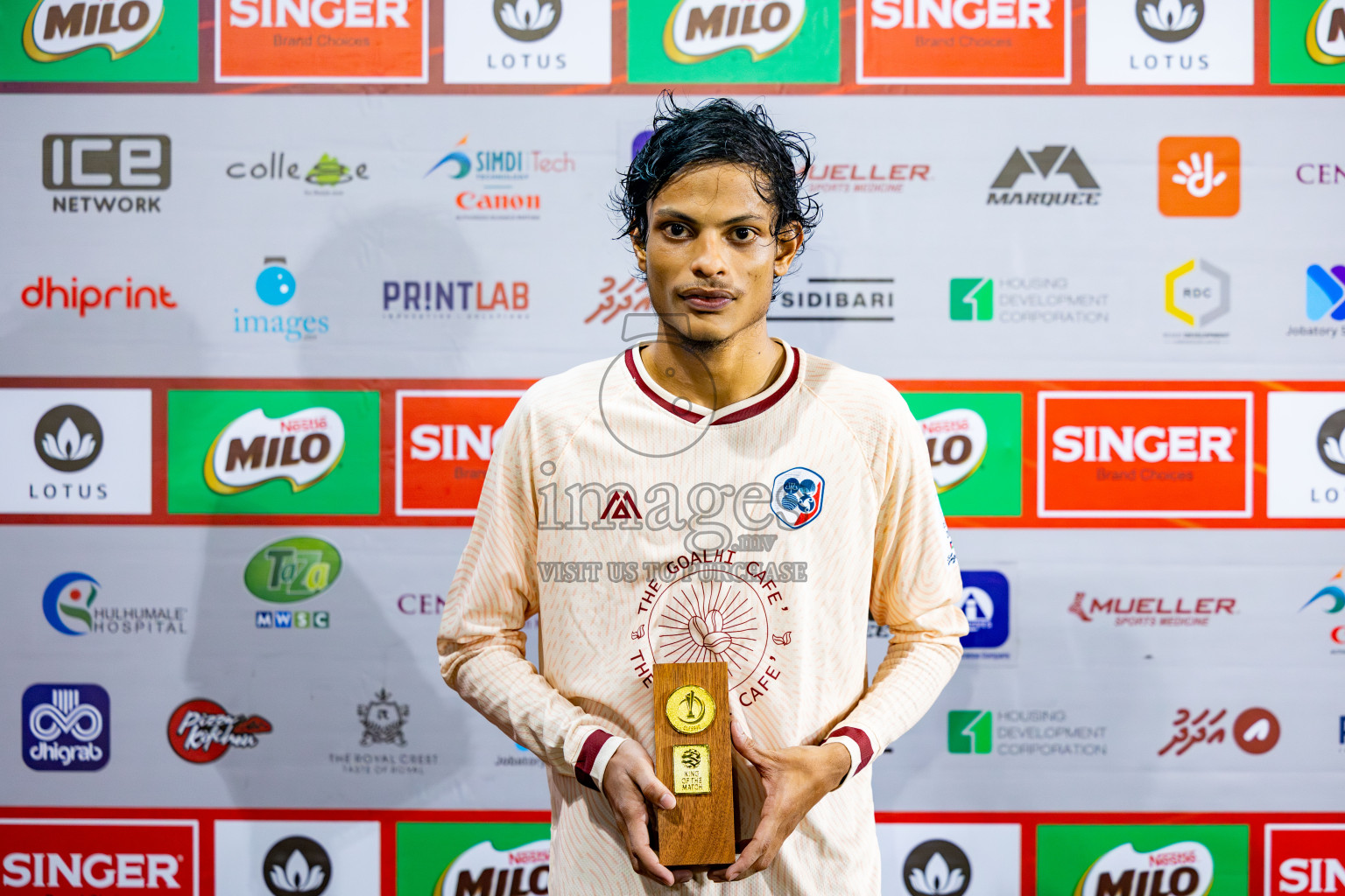 TRADE CLUB vs CLUB NDA in Club Maldives Classic 2024 held in Rehendi Futsal Ground, Hulhumale', Maldives on Thursday, 12th September 2024. Photos: Nausham Waheed / images.mv