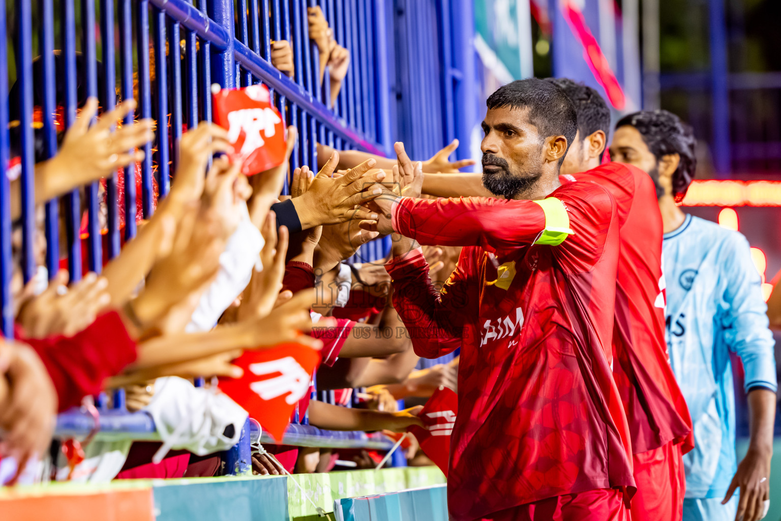 Eydhafushi vs Hithaadhoo in the finals of Better in Baa Futsal Fiesta 2025 Men's division held in B. Eydhafushi, Maldives on Monday, 17th November 2025. Photos: Nausham Waheed / images.mv