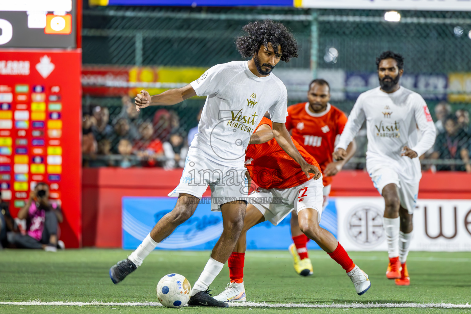 K Maafushi vs K Kaashidhoo in Kaafu Atoll Finals Day 27 of Golden Futsal Challenge 2025 was held on Friday , 31st January 2025, in Hulhumale', Maldives. Photos: Ismail Thoriq / images.mv