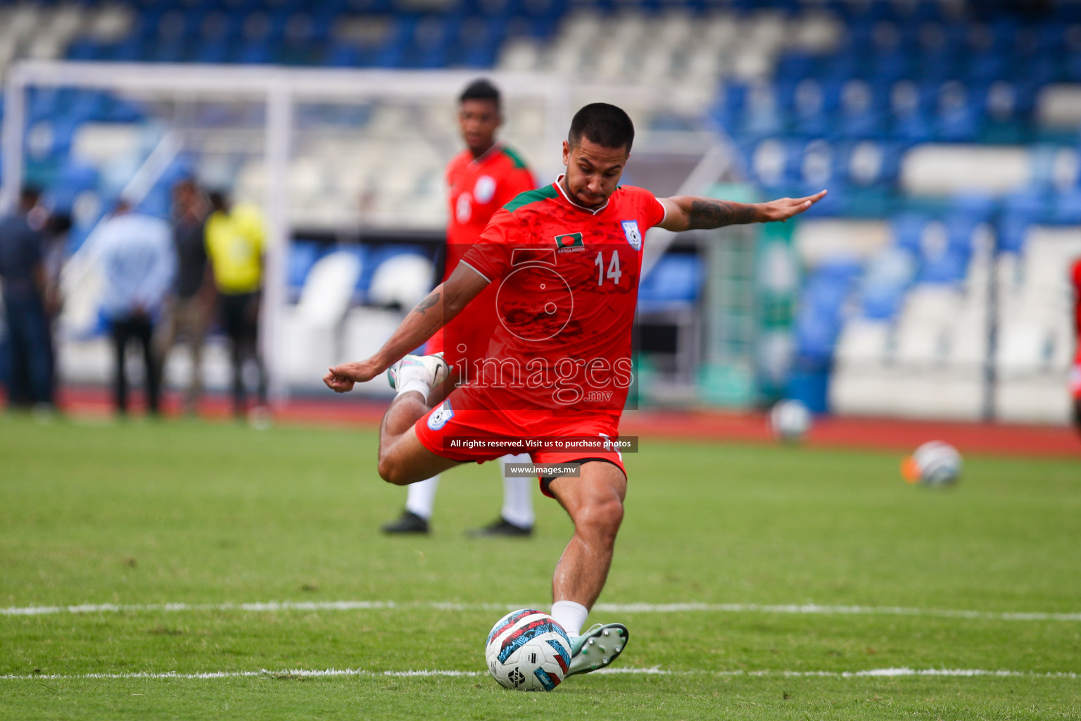 Bangladesh vs Maldives in SAFF Championship 2023 held in Sree Kanteerava Stadium, Bengaluru, India, on Saturday, 25th June 2023. Photos: Nausham Waheed, Hassan Simah / images.mv