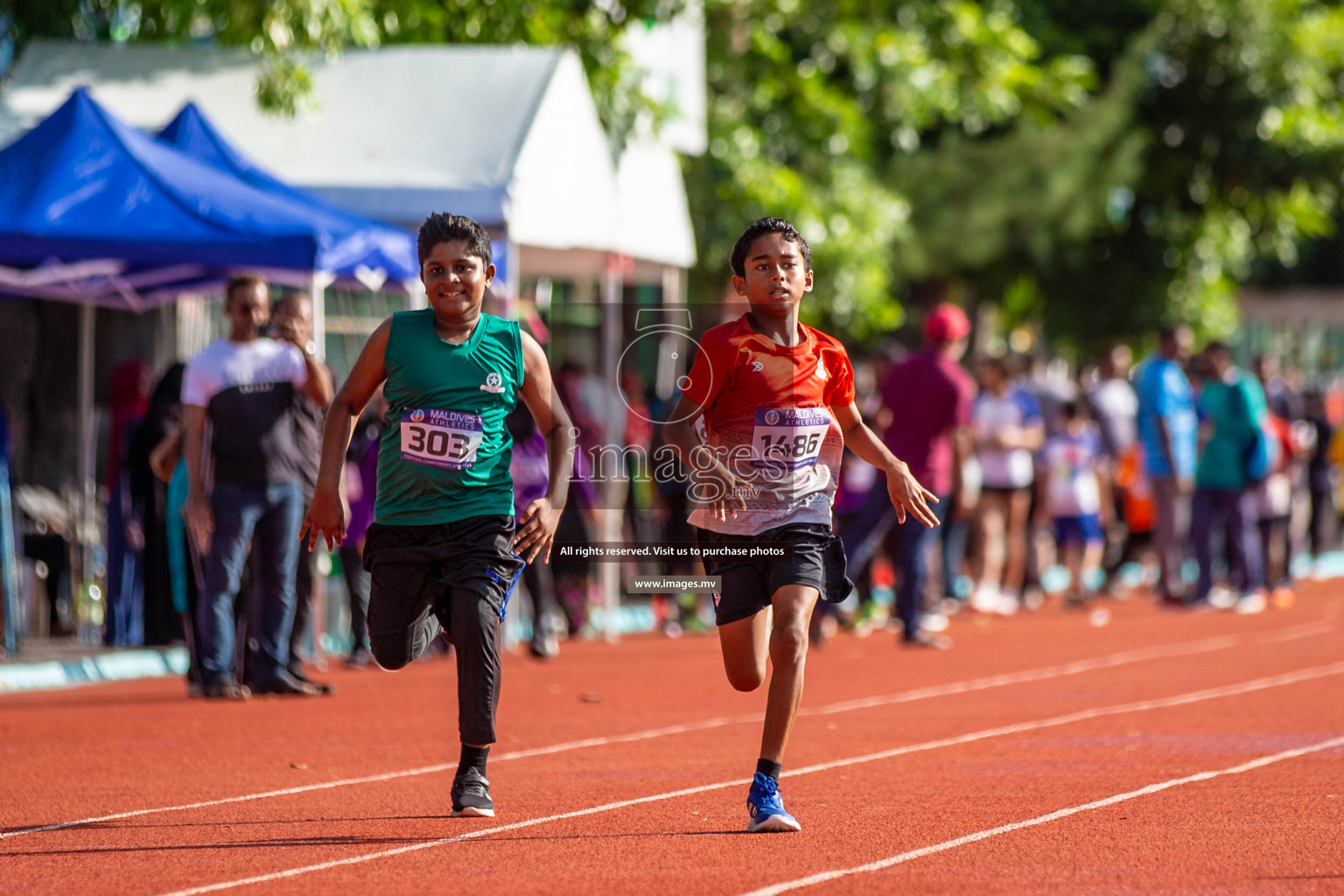 Day 1 of Inter-School Athletics Championship held in Male', Maldives on 22nd May 2022. Photos by: Maanish / images.mv