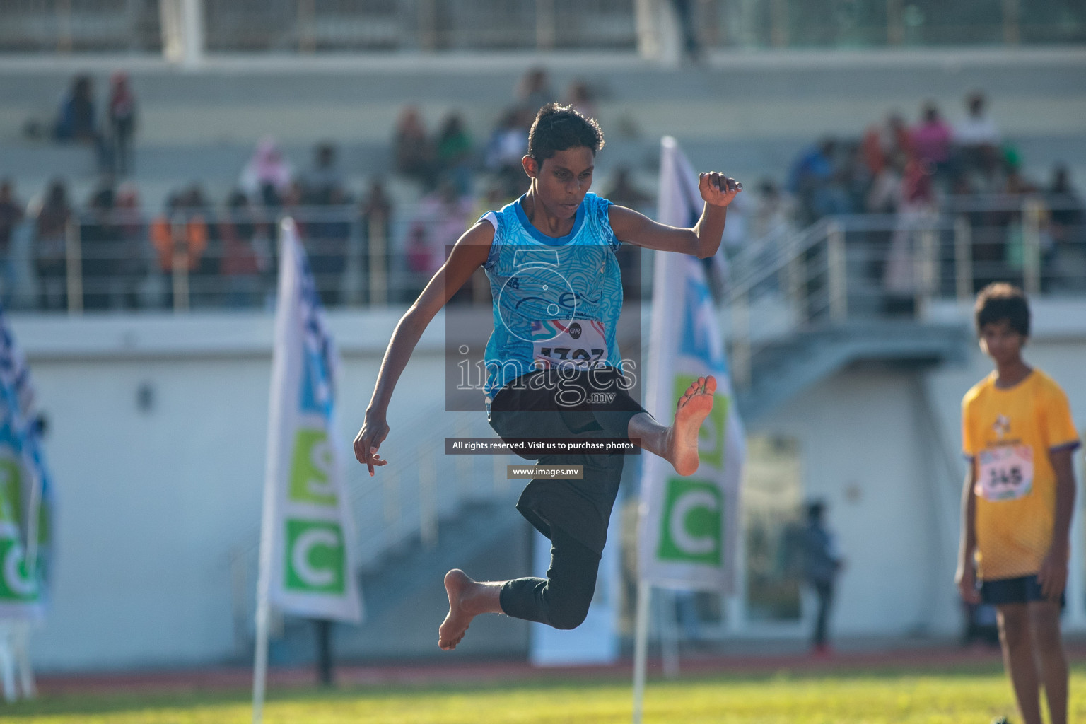 Day two of Inter School Athletics Championship 2023 was held at Hulhumale' Running Track at Hulhumale', Maldives on Sunday, 15th May 2023. Photos: Nausham Waheed / images.mv