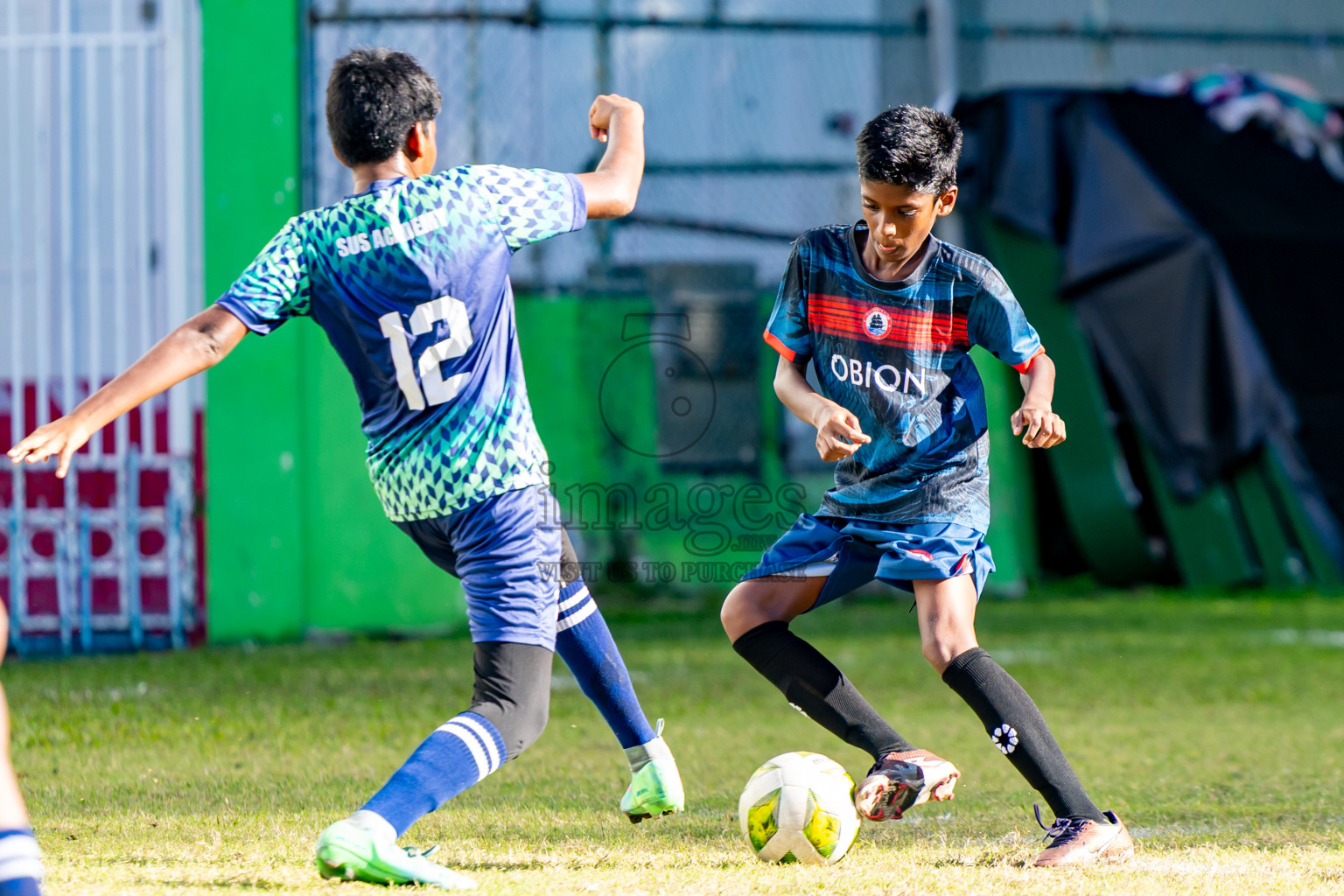 Day 2 of MILO Academy Championship 2025 (U-12) was held at Henveiru Stadium in Male', Maldives on Friday, 2nd May 2025. Photos: Nausham Waheed  / images.mv