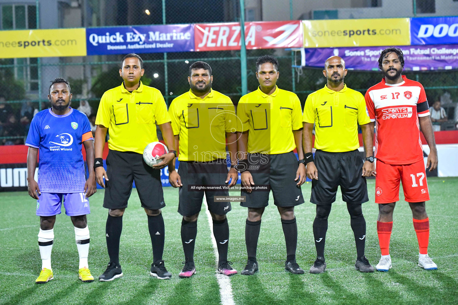 Matchday 21 of Golden Futsal Challenge 2023 on 25 February 2023 in Hulhumale, Male, Maldives