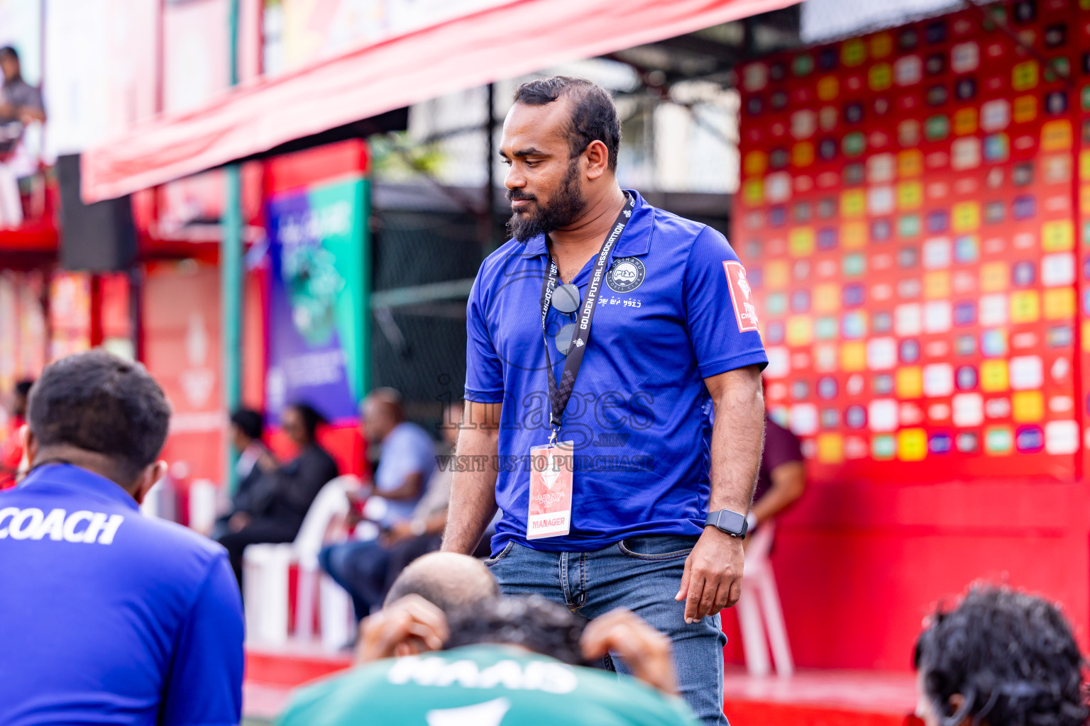 GDh Madaveli vs GDh Faresmaathodaa in Day 12 of Golden Futsal Challenge 2025 was held on Thursday, 16th January 2025, in Hulhumale', Maldives Photos: Nausham Waheed  / images.mv
