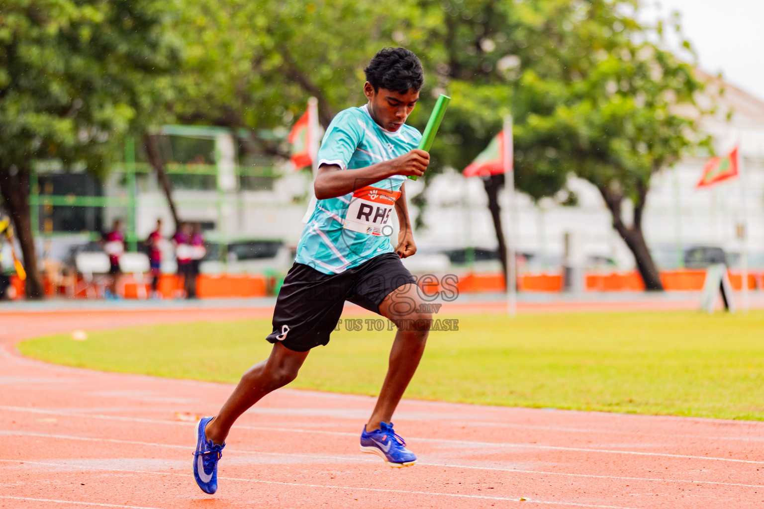 Day 6 of Inter-school Athletics Championship 2025 held in Ekuveni Synthetic Track, Male', Maldives on Sunday, 12th October 2025. Photos by: Areef Adam / Images.mv