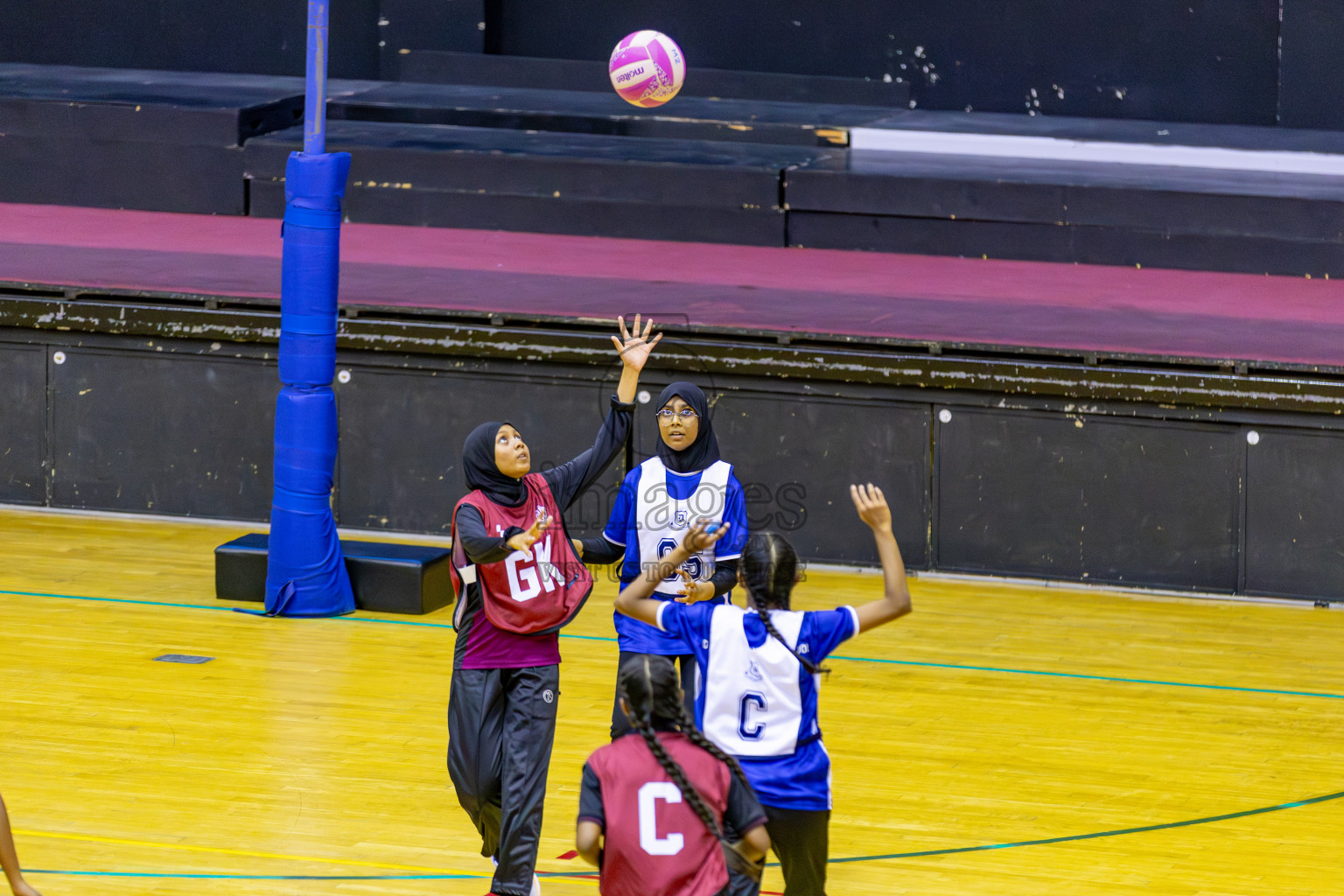 Day 9 of 26th Inter-School Netball Tournament 2025 was held in Social Center Indoor Hall on Sunday, 27th October 2025. Photos: Areef Adam / images.mv