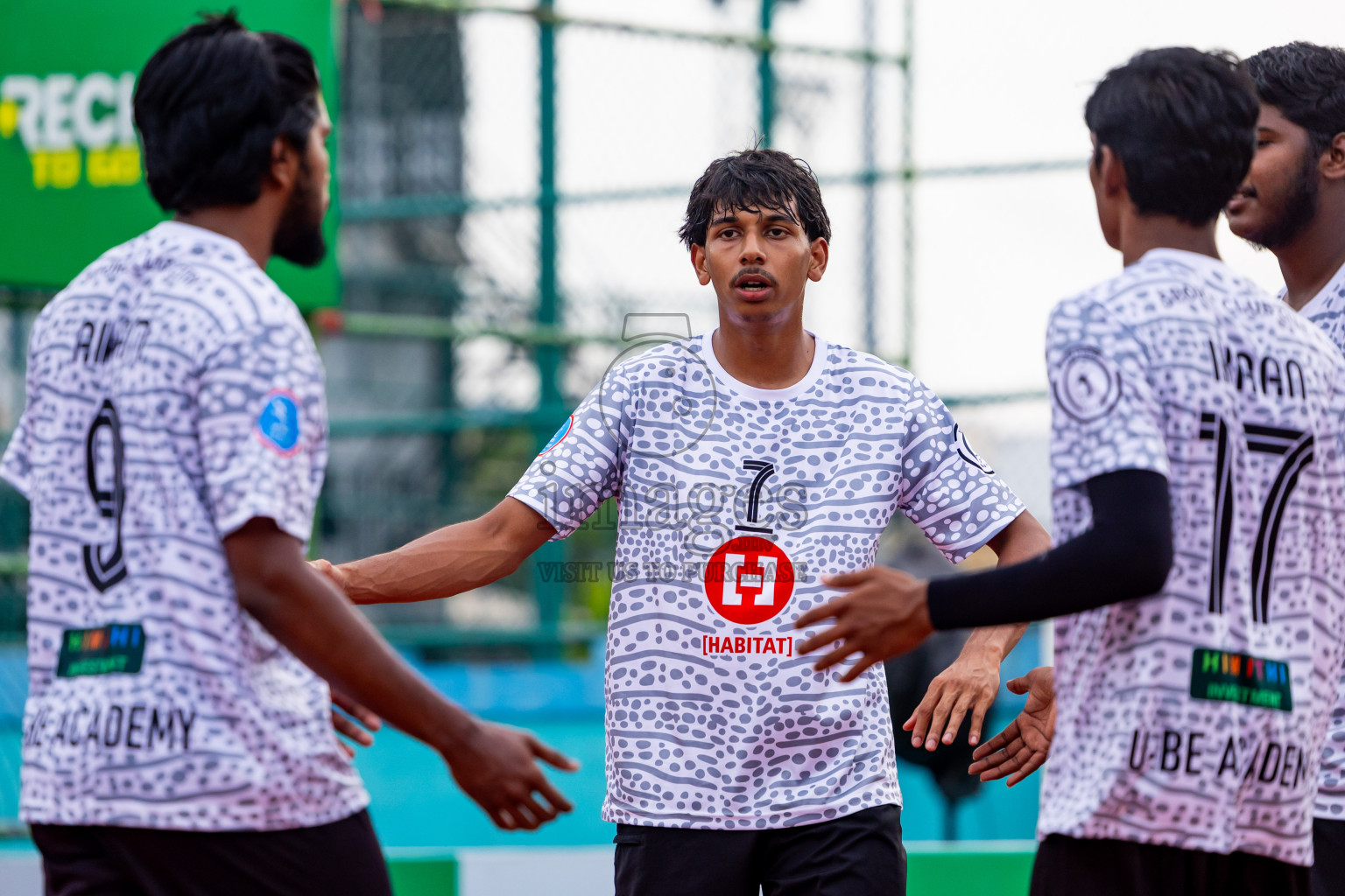 Club rising star academy vs Sports club city in Milo National Junior Volleyball Championship 2025 Day 2 was held on Sunday, 23rd November 2025 at Ekuveni Turf Court Male', Maldives. Photos: Nausham Waheed / images.mv