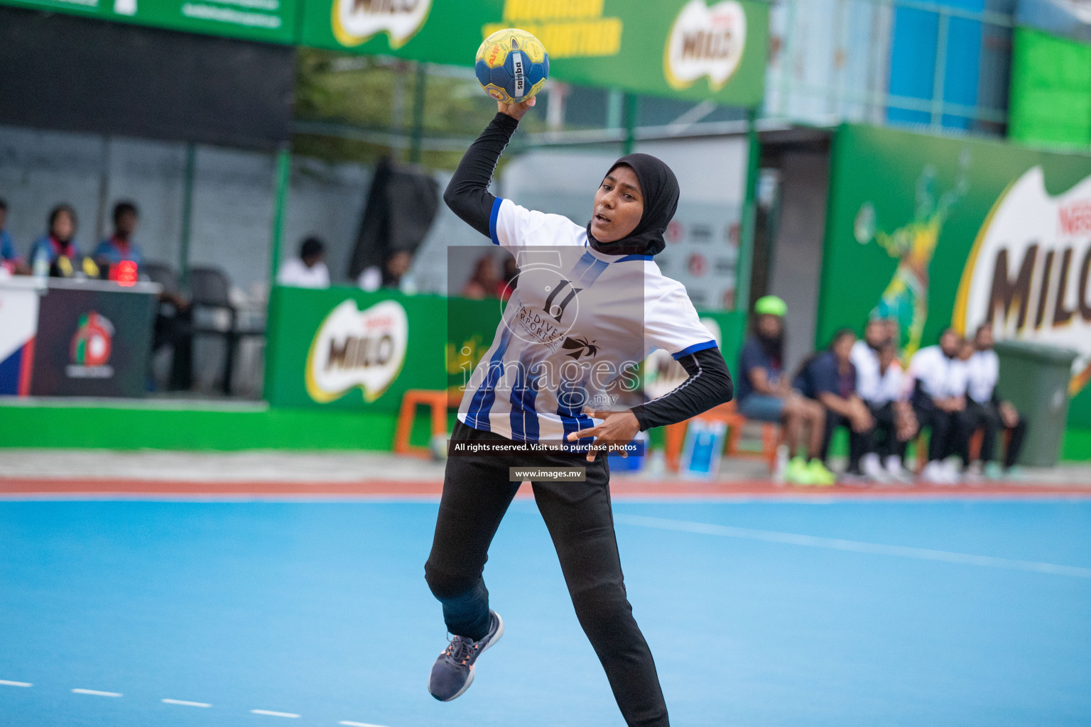 Final of Milo 6th Inter Office Handball Tournament 2022 - Photos by Nausham Waheed & Hassan Simah