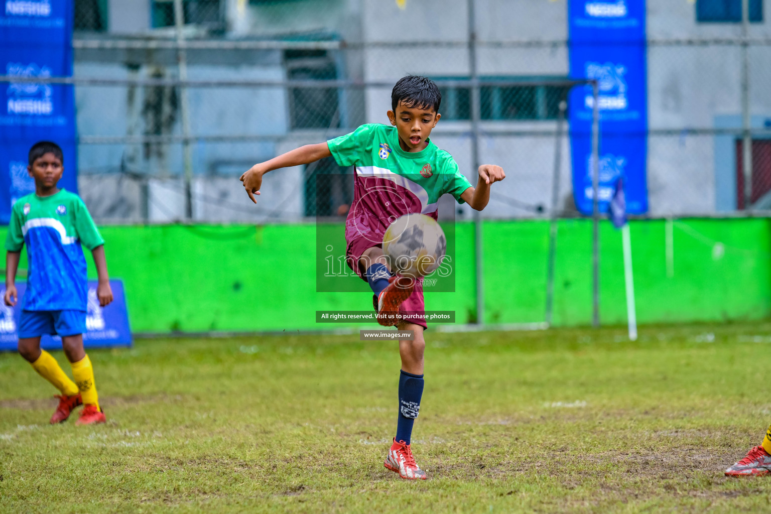 Day 4 of Milo Kids Football Fiesta 2022 was held in Male', Maldives on 22nd October 2022. Photos: Nausham Waheed/ images.mv