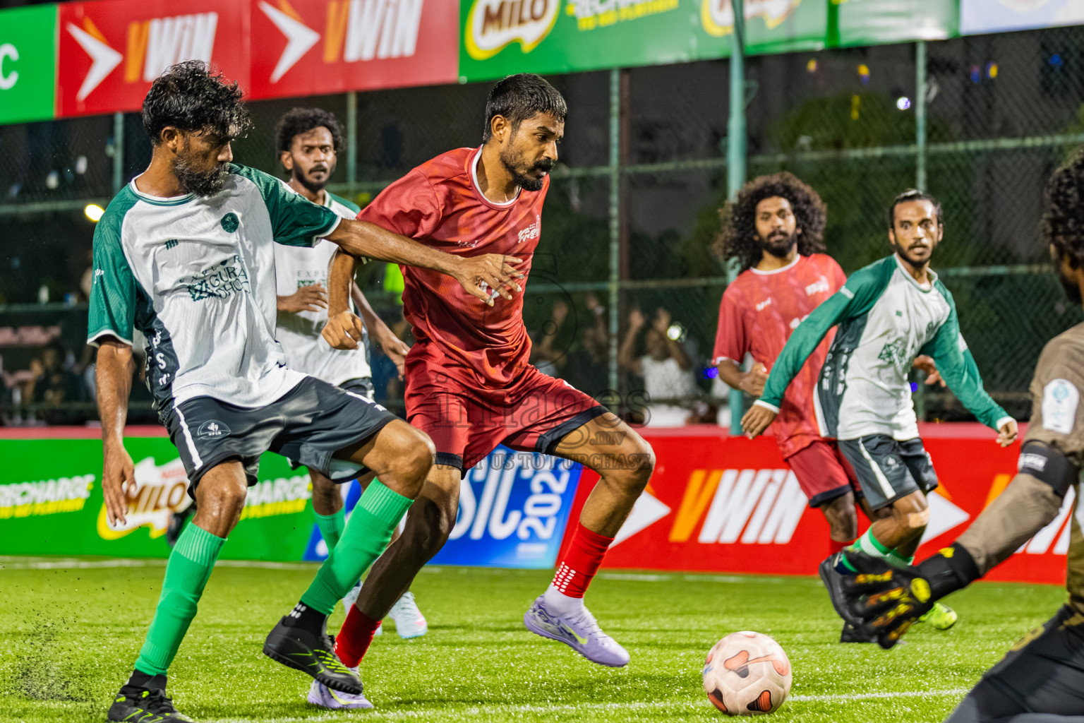 Team HPSN vs Club Binara in Club Maldives Cup Classic 2025 held in Rehendi Futsal Ground, Hulhumale', Maldives on Monday, 15th September 2025. Photos: Areef / images.mv