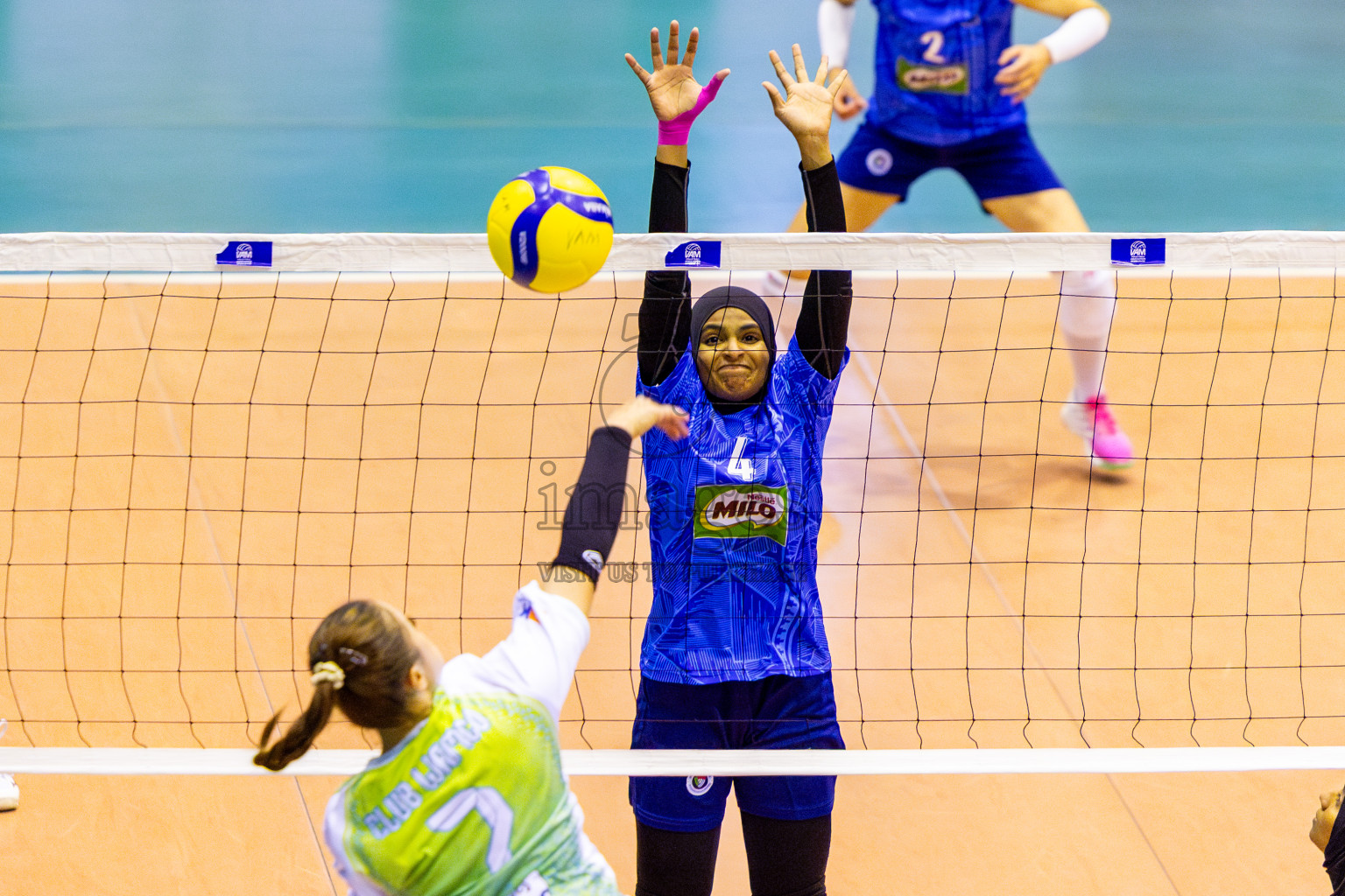 Police Club vs Club Wamco in the Final of Women's Division of VAM Cup 2025 held in Male', Maldives on Thursdsay, 17th April 2025 at Social Center Indoor Hall Photos By: Nausham Waheed / images.mv