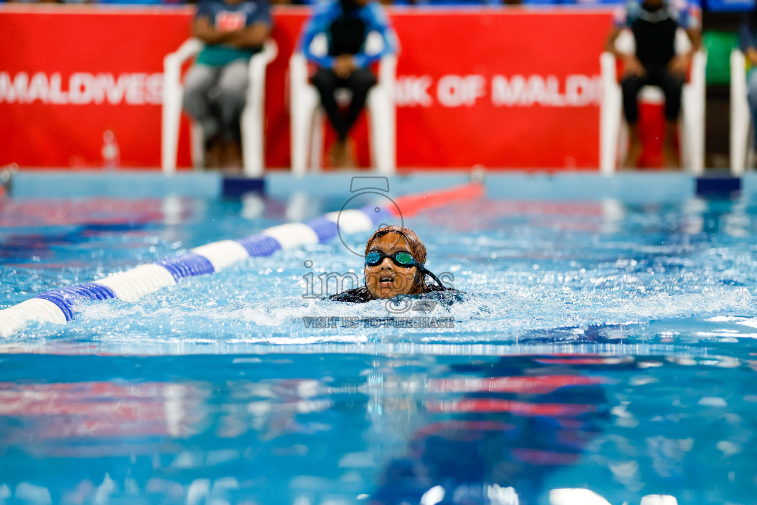 Day 1 of BML 6th National Kids Swimming Kids Festival 2025 held in Hulhumale', Maldives on Monday, 3rd November 2024. Photos: Hassan Simah / images.mv