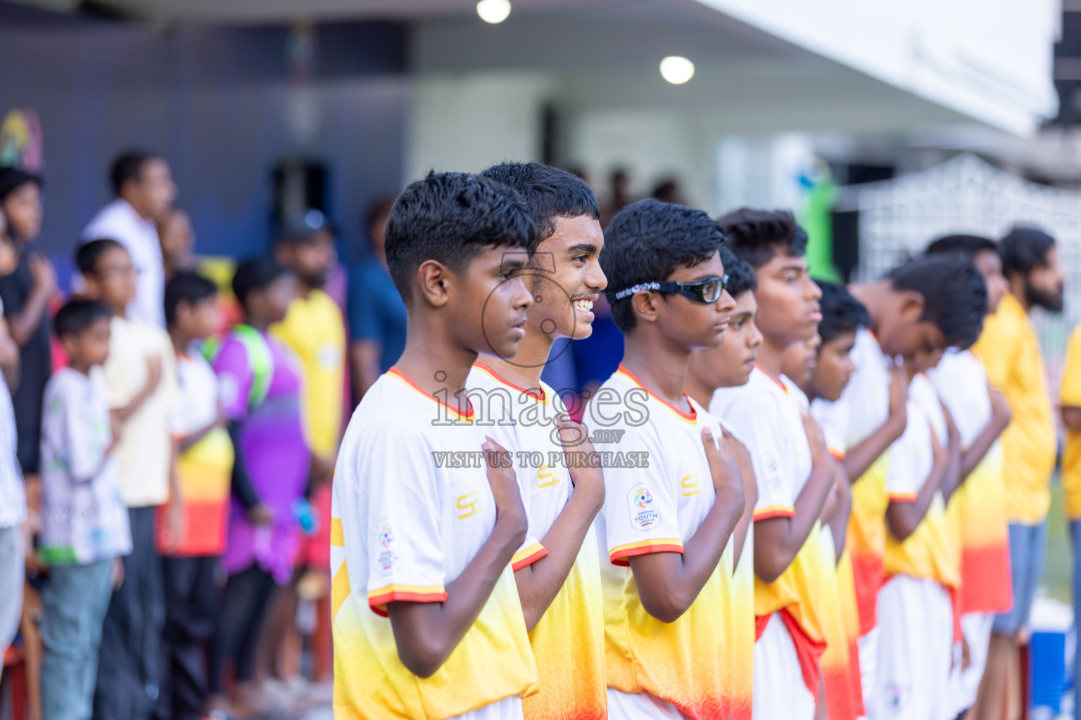 Club Eagles vs Super United Sports (U14) in Day 4 of Dhivehi Youth League 2024 held at Henveiru Stadium on Thursday, 28th November 2024. Photos: Shuu Abdul Sattar/ Images.mv