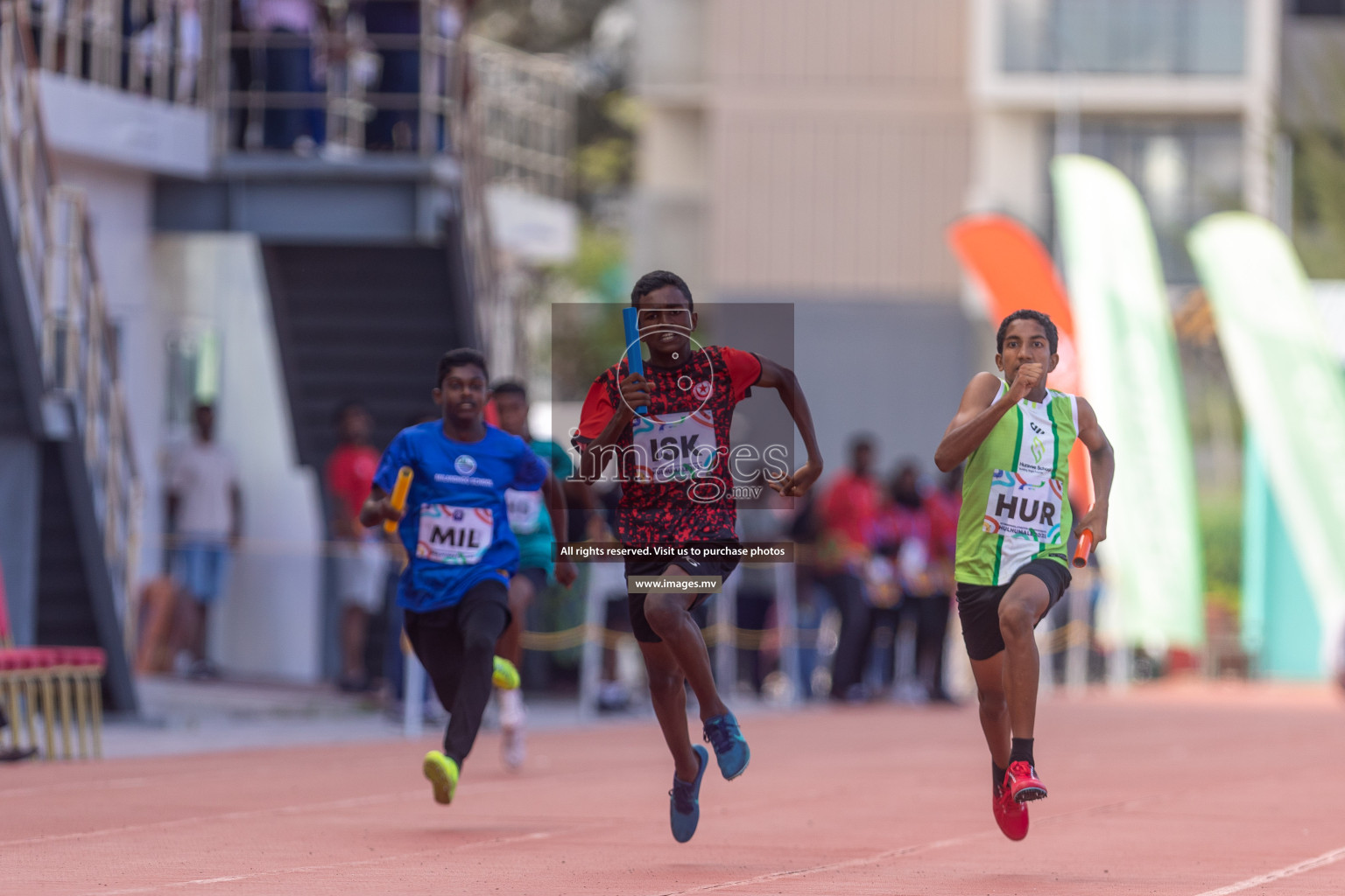 Final Day of Inter School Athletics Championship 2023 was held in Hulhumale' Running Track at Hulhumale', Maldives on Friday, 19th May 2023. Photos: Ismail Thoriq / images.mv