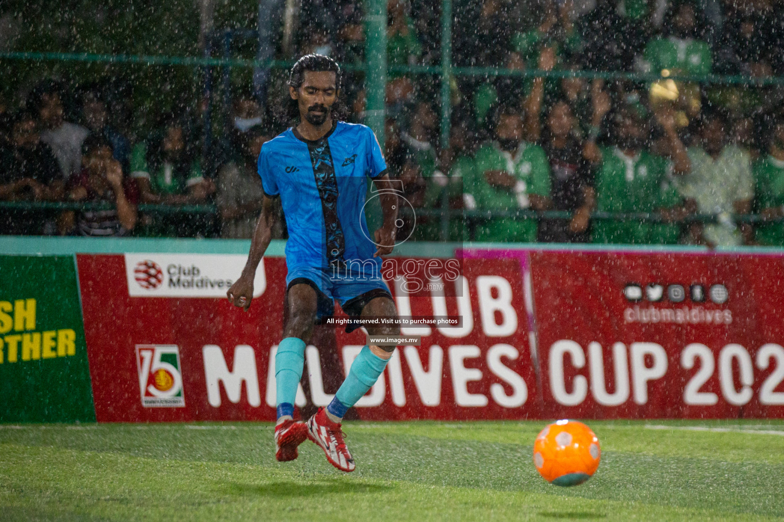 Team FSM vs Club HDC in the Quarter Finals of Club Maldives 2021 held at Hulhumale;, on 12th December 2021 Photos: Nasam / images.mv