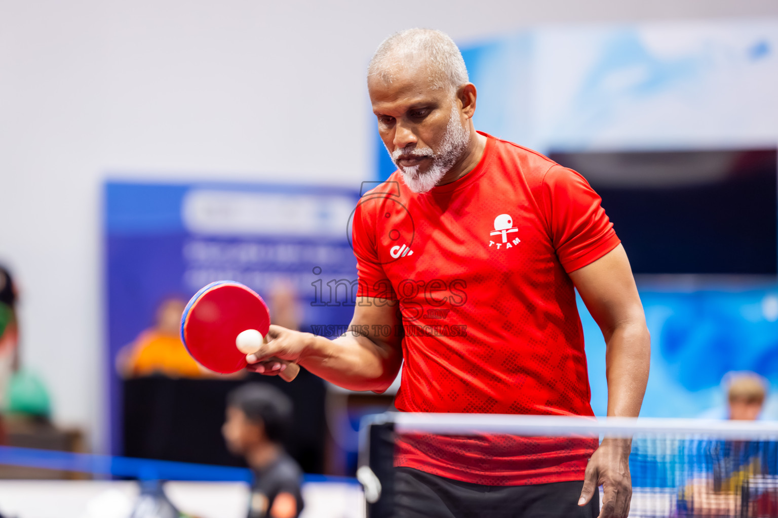 Day 1 of 1st Thoddoo Masters Table Tennis Tournament was held on Thursday, 21st August 2025 in AA Thoddoo, Maldives. Photos: Nausham Waheed / images.mv