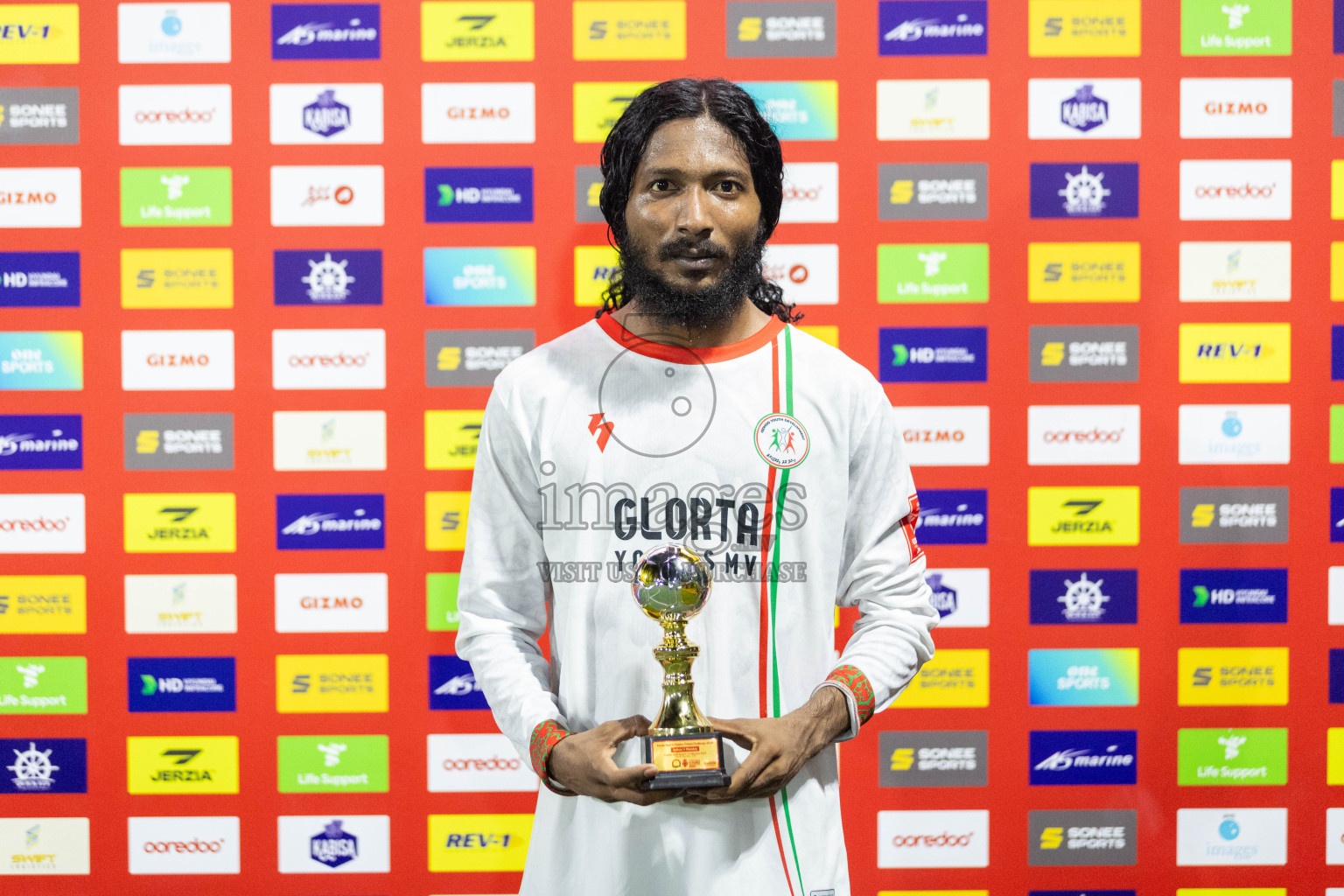 L Isdhoo vs L Mundoo in Day 20 of Golden Futsal Challenge 2024 was held on Saturday , 3rd February 2024 in Hulhumale', Maldives Photos: Nausham Waheed / images.mv