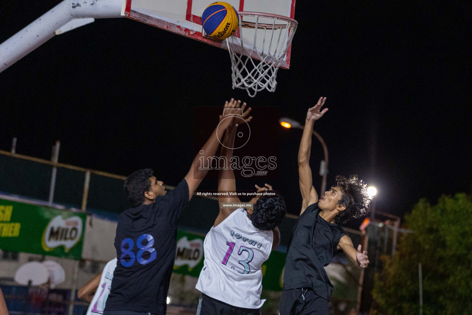 Day4 of Slamdunk by Sosal on 15th April 2023 held in Male'. Photos: Ismail Thoriq / images.mv