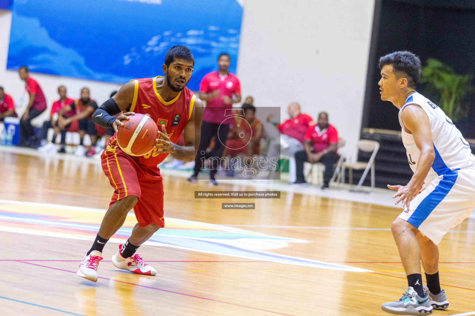 Maldives vs Nepal in Five Nation Championship 2023 was held in Social Center, Male', Maldives on Sunday, 18th June 2023. Photos: Ismail Thoriq / images.mv