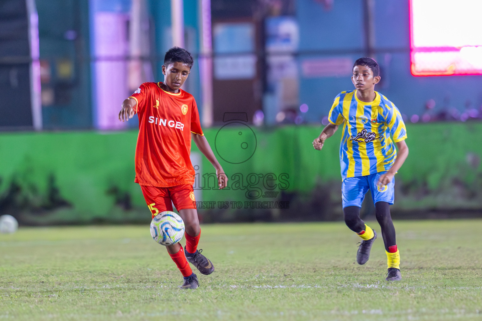 Dhivehi Youth League 2024 - Day 1. Matches held at Henveiru Stadium on 21st November 2024 , Thursday. Photos: Shuu Abdul Sattar/ Images.mv