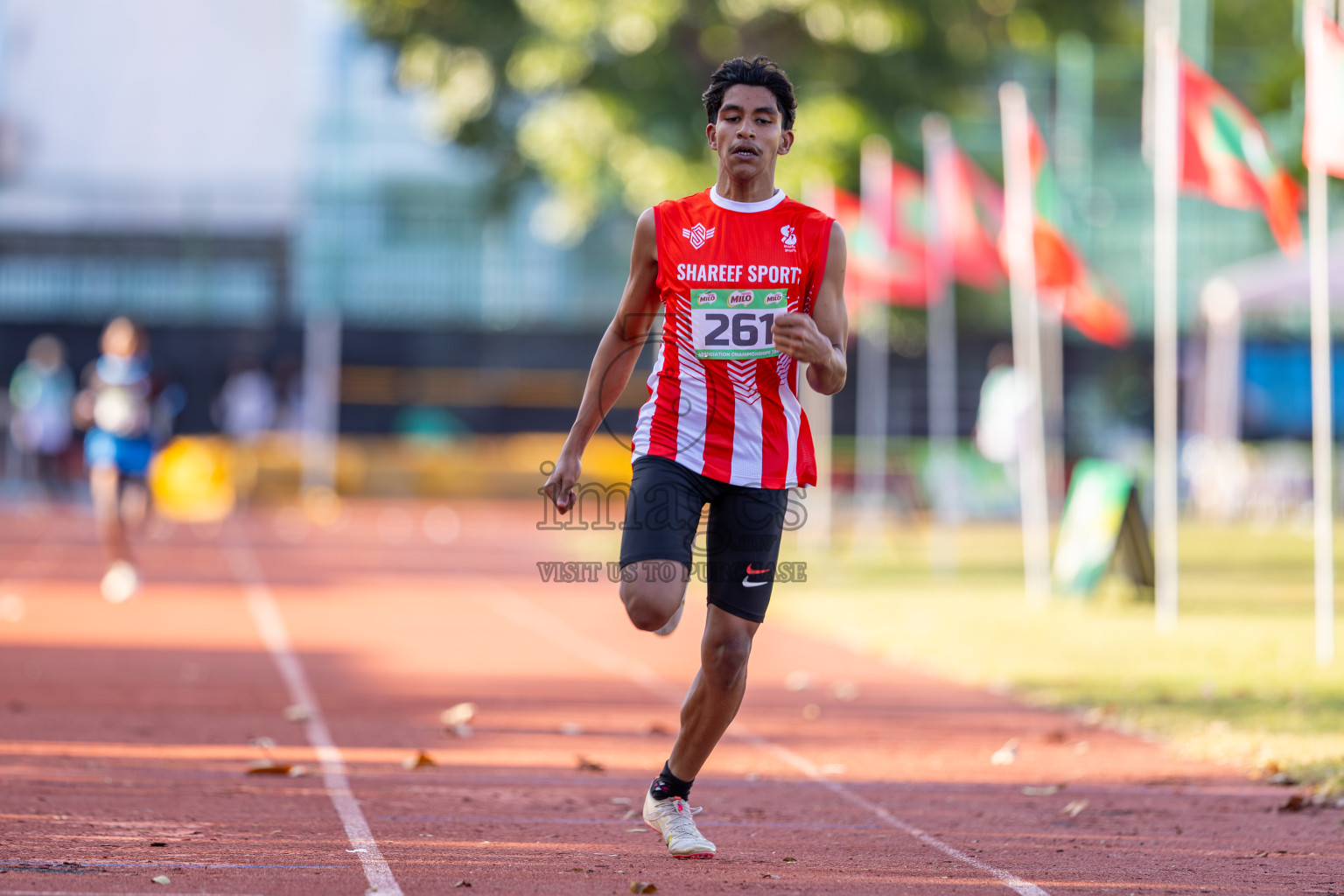 Day 1 of 12th Milo Association Championships was held in Ekuveni Track at Male', Maldives on Thursday, 24th April 2025. Photos: Ismail Thoriq / images.mv