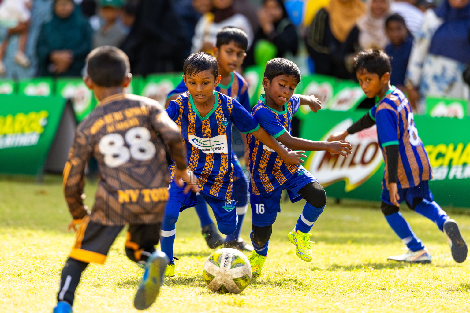 Day 2 of MILO SVAM Juniors 2025 (U-8) was held at Henveiru Stadium in Male', Maldives on Friday, 27th June 2025. Photos: Mohamed Mahfooz Moosa / images.mv