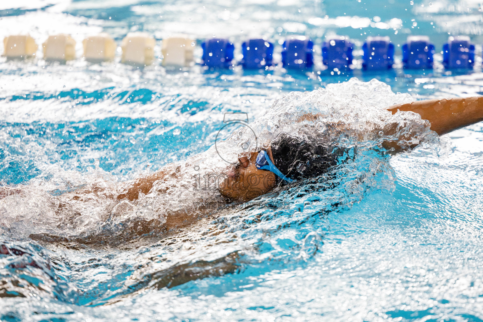 Day 4 of National Swimming Competition 2024 held in Hulhumale', Maldives on Monday, 16th December 2024. 
Photos: Hassan Simah / images.mv