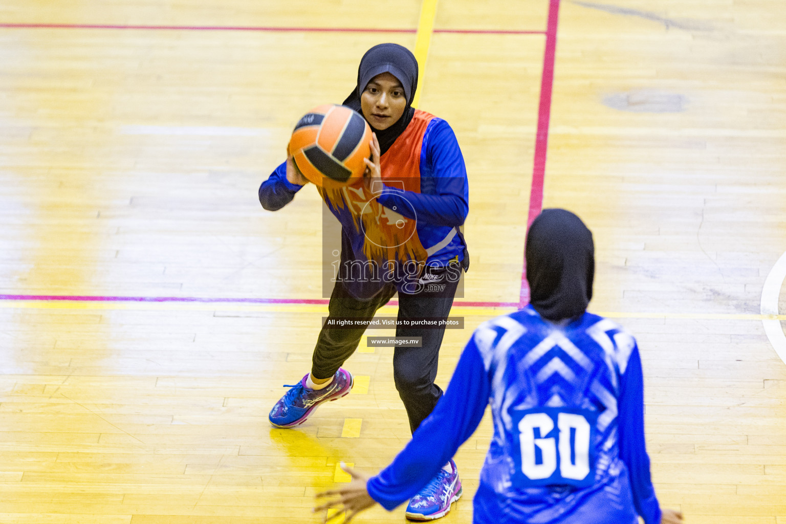 Day3 of 24th Interschool Netball Tournament 2023 was held in Social Center, Male', Maldives on 29th October 2023. Photos: Nausham Waheed, Mohamed Mahfooz Moosa / images.mv