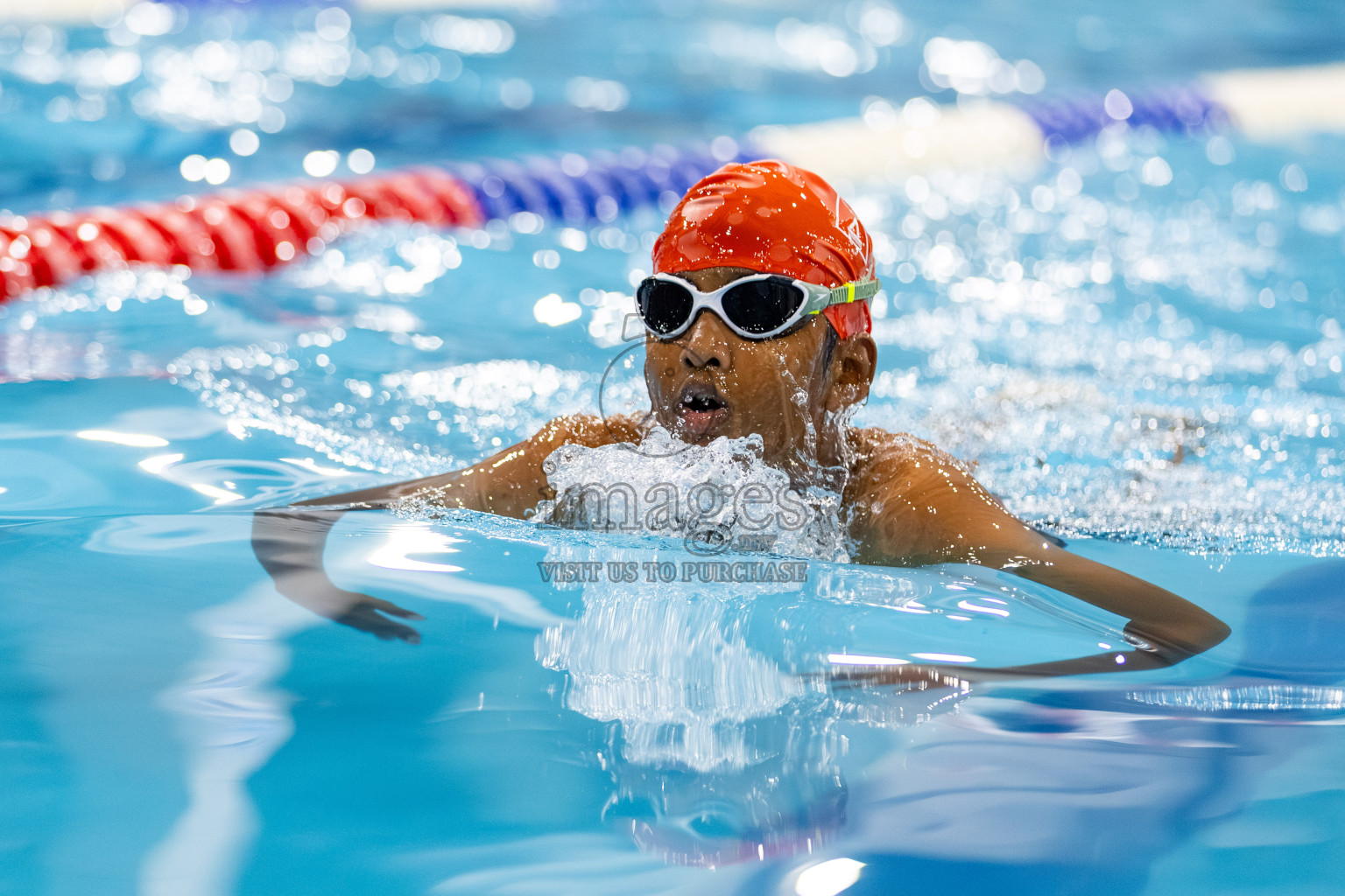 Day 4 of BML 6th National Kids Swimming Kids Festival 2025 held in Hulhumale', Maldives on Thursday, 6th November 2024. Photos: Hassan Simah / images.mv