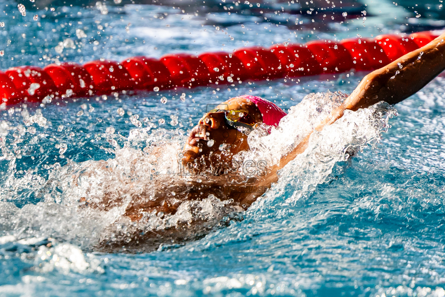 Day 5 of 20th Inter-school Swimming Competition 2024 held in Hulhumale', Maldives on Wednesday, 16th October 2024. Photos: Nausham Waheed / images.mv