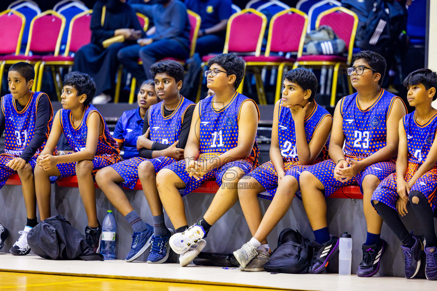 Finland International School vs Brightway International School in day 10 of Junior Championship 2024 was held in Social Center, Male', Maldives on Thursday, 21st November 2024. Photos: Nausham Waheed / images.mv