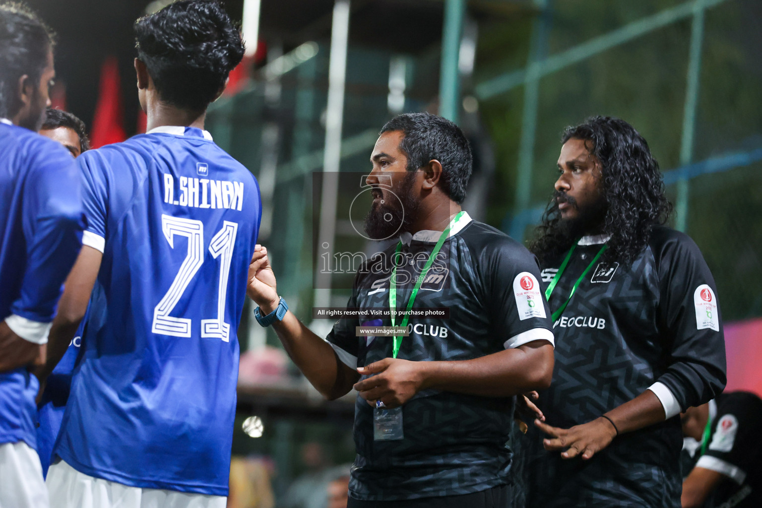 Medianet vs Crossroads Maldives in Club Maldives Cup 2023 held in Hulhumale, Maldives, on Tuesday, 18th July 2023 Photos: Nausham Waheed / images.mv