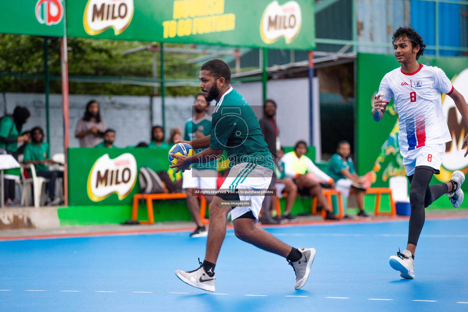 Milo 8th National Handball Tournament Day3, 17th December 2021, at Handball Ground, Male', Maldives. Photos by Shuu Abdul Sattar