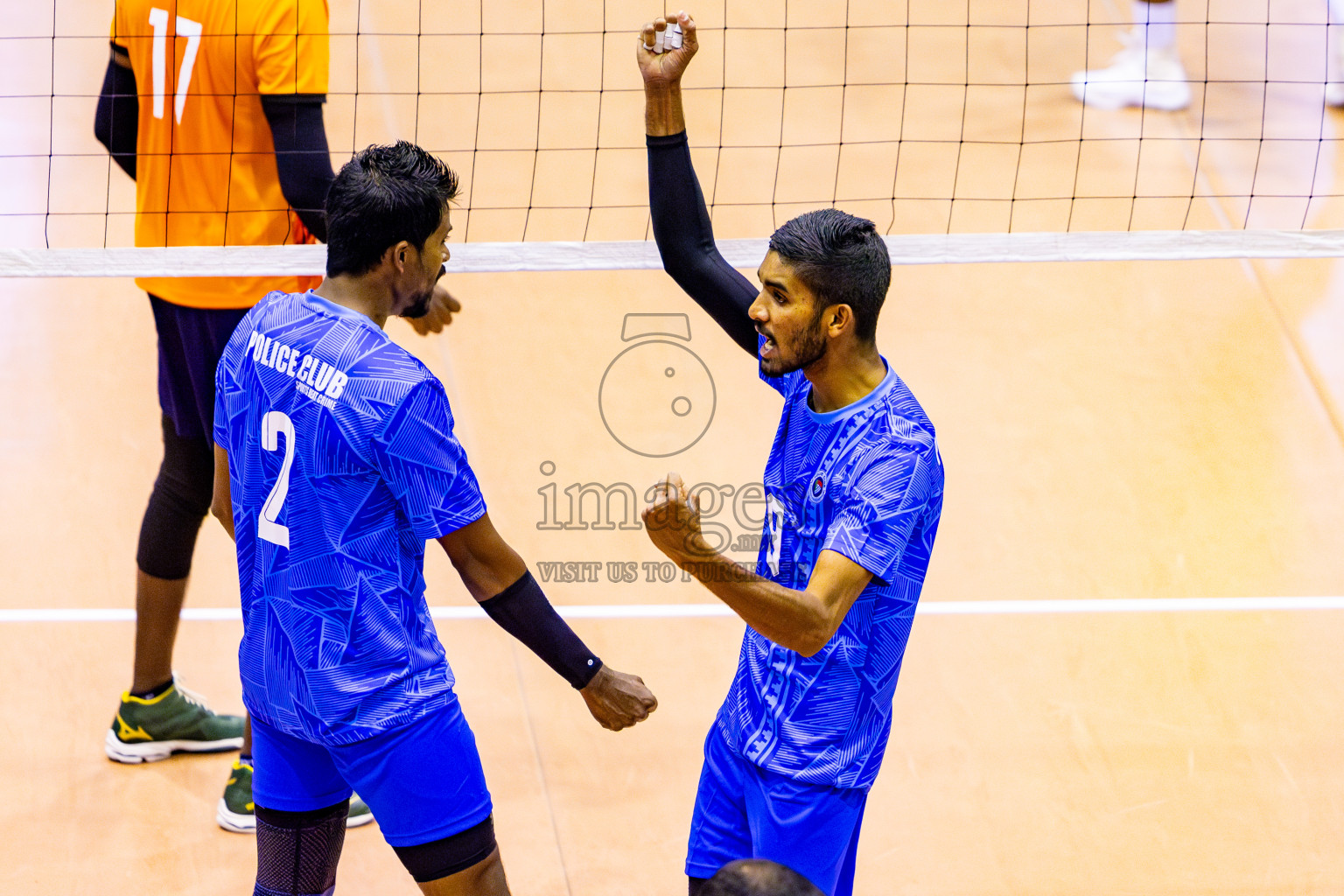 Sports Club City vs Police Club in Day 3 of MILO VAM Cup 2024 Men's Division was held in Social Center Indoor Hall on Wednesday, 30th October 2024. Photos: Nausham Waheed / images.mv