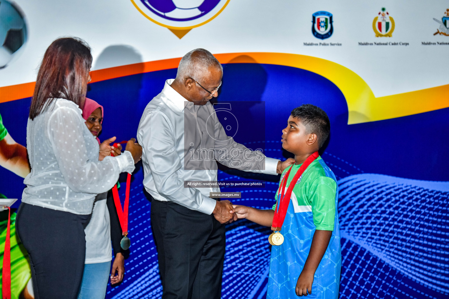 Day 4 of Milo Kids Football Fiesta 2022 was held in Male', Maldives on 22nd October 2022. Photos: Nausham Waheed / images.mv