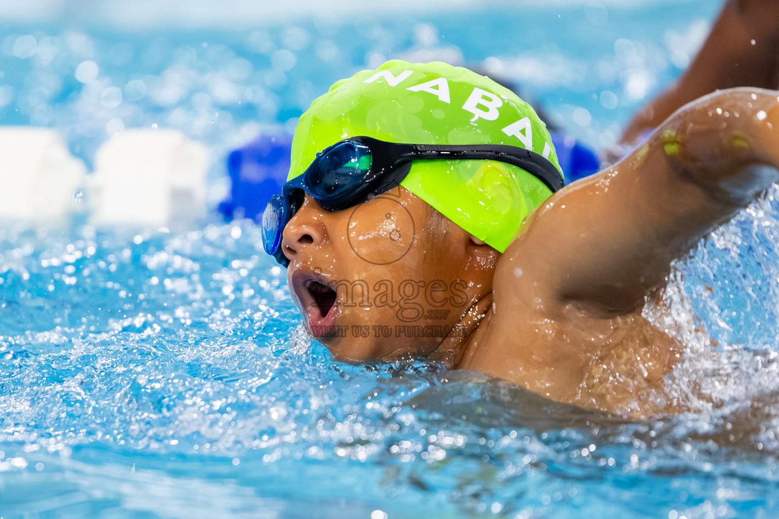 Day 1 of BML 6th National Kids Swimming Kids Festival 2025 held in Hulhumale', Maldives on Monday, 3rd November 2024. Photos: Nausham Waheed / images.mv