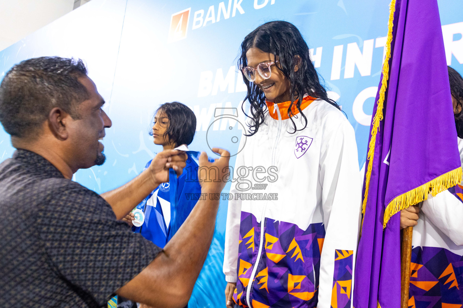 Day 4 of 20th Inter-school Swimming Competition 2024 held in Hulhumale', Maldives on Tuesday, 15th October 2024. Photos: Ismail Thoriq / images.mv