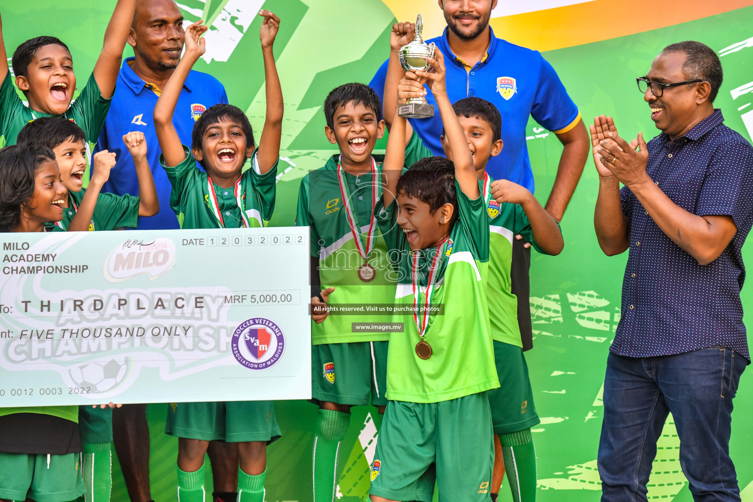 Day 2 of MILO Academy Championship 2022 held in Male' Maldives on Friday, 11th March 2021. Photos by: Nausham Waheed