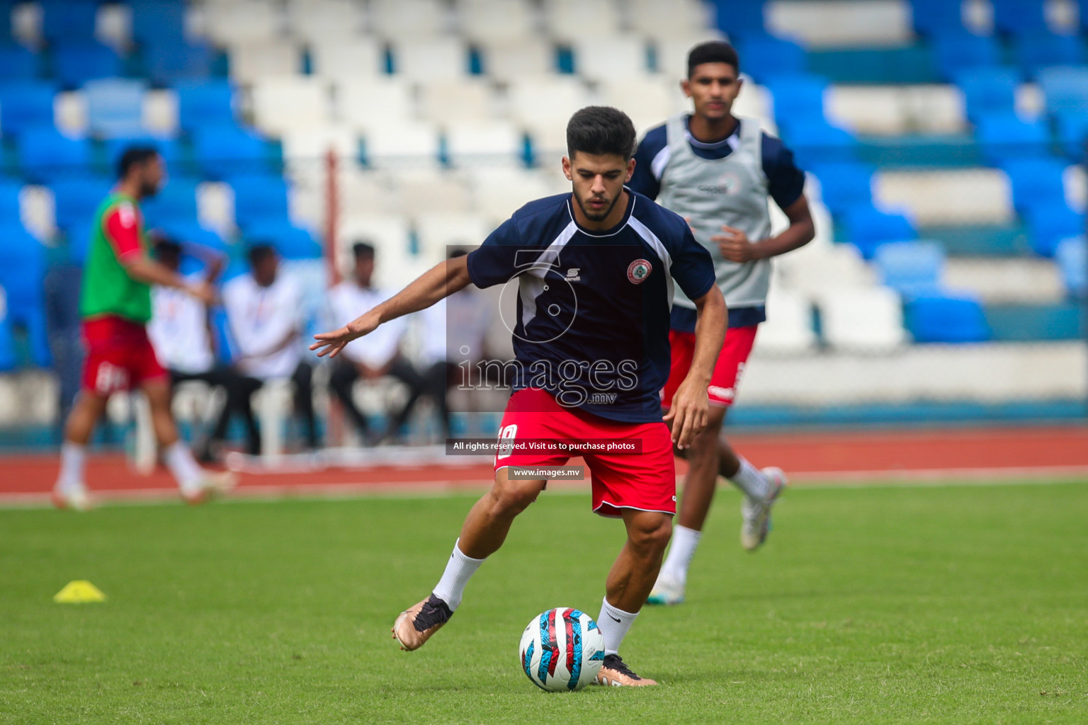 Lebanon vs Bangladesh on match day 2 of SAFF Championship 2023 held in Sree Kanteerava Stadium, Bengaluru, India, on Wednesday, 22st June 2023. Photos: Nausham Waheed / images.mv