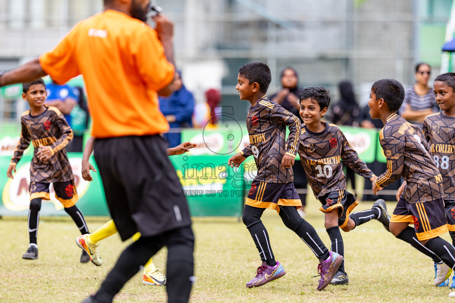 Day 1 of MILO SVAM Juniors 2025 (U-8) was held at Henveiru Stadium in Male', Maldives on Thursday, 26th June 2025. 
Photos: Hassan Simah / images.mv